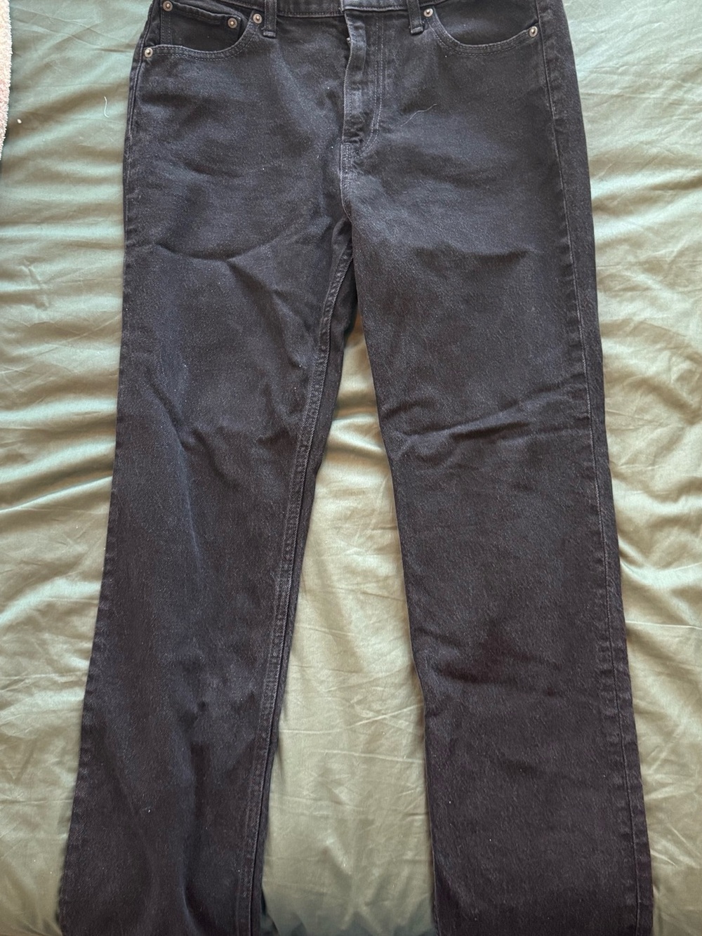 GAP Black Women's Straight-Leg Jeans